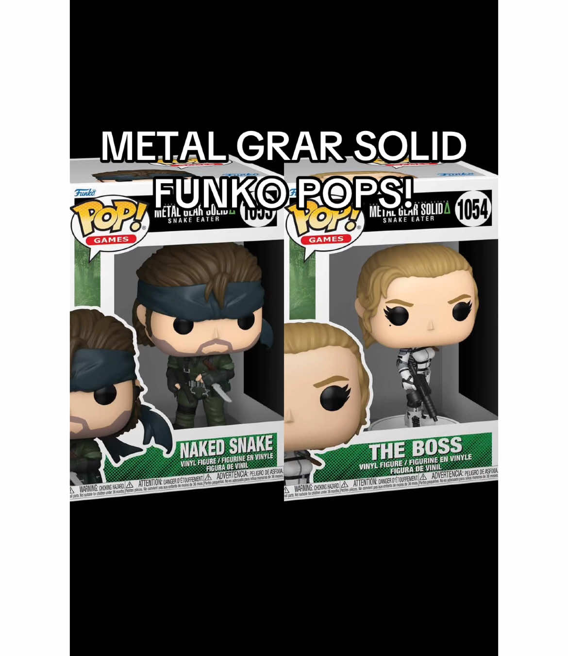 #metalgersolid #mgs #nakedsnake #bigboss #funkopop 