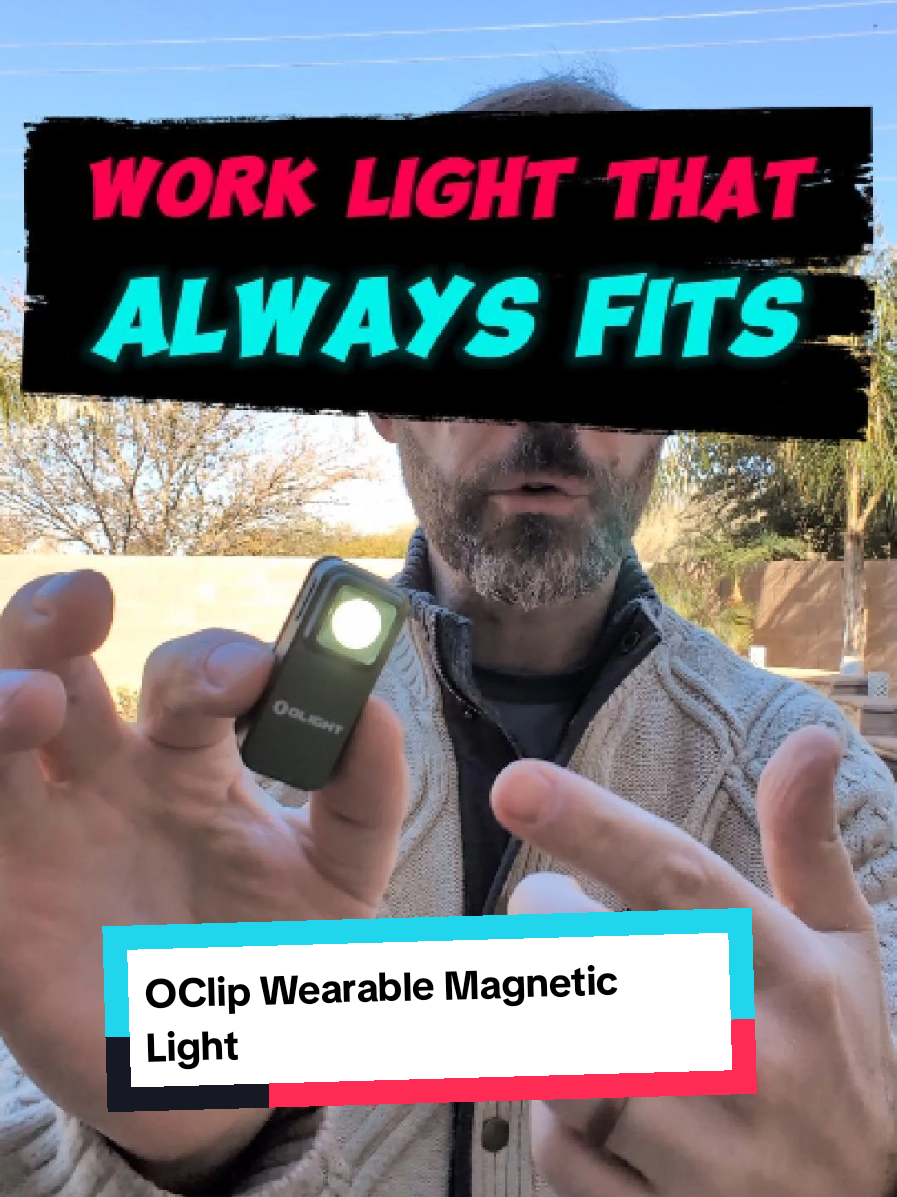 This wearable hands-free flashlight  allows you to get light anywhere you need it. #flashlight #flashlights #torch #worklight #ledflashlight #Outdoors #camping #campinghacks #tool @OLIGHT 