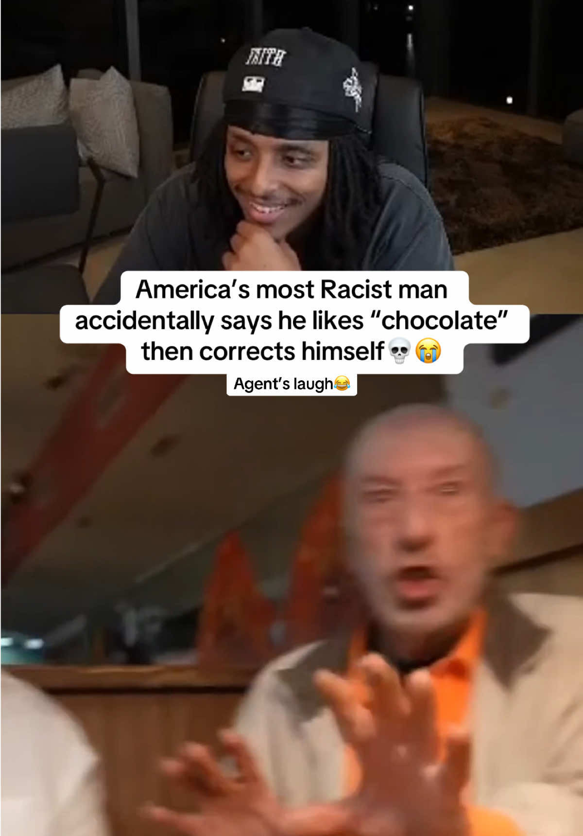 Agent’s laugh as he said “dark vanilla”😭 #agent00