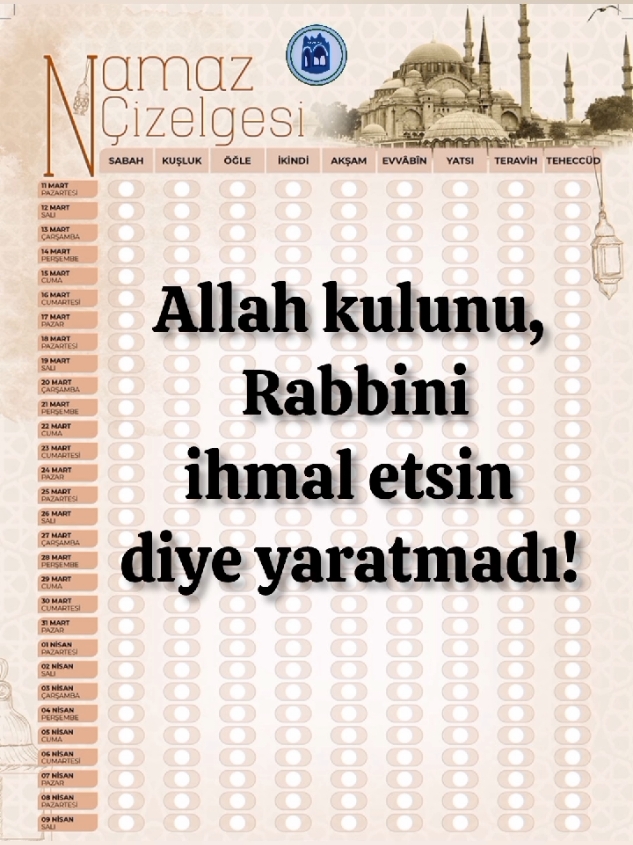 Namaz Çizelgesi  #beşvakitnamaz #Namaz #özlüsözler #DiniSözler #fyp #keşfet #reels #keşfetteyizzz 