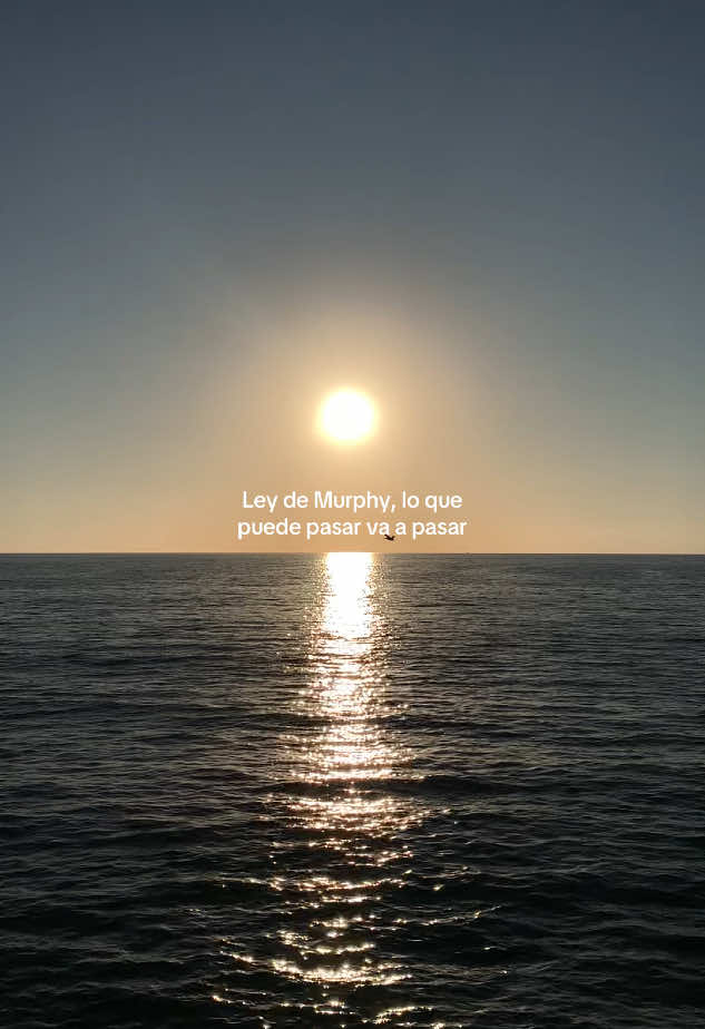 lo que puede pasar, va a pasar  #interestelar #interestellar #leydemurphy #amor #sunsets #nature #fyp 