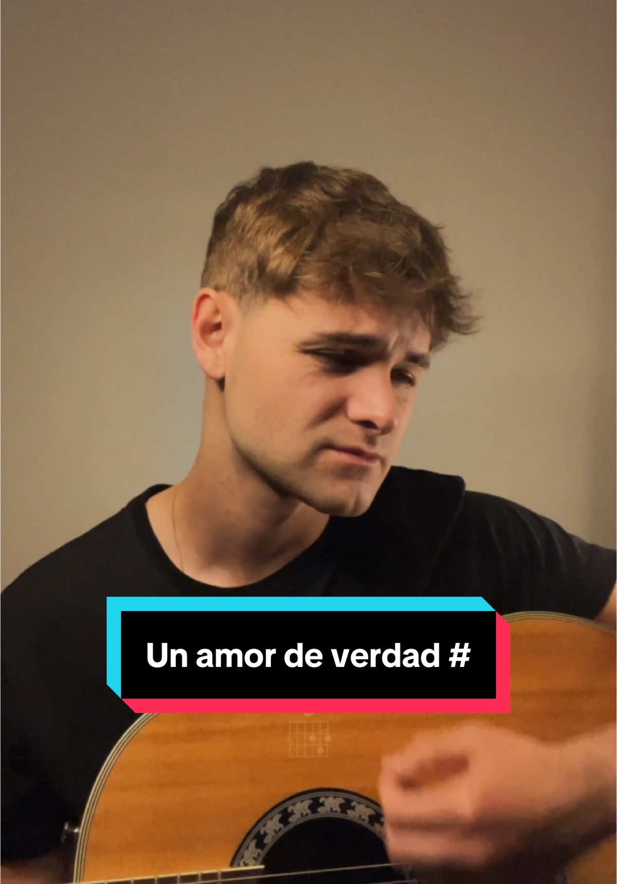 Un amor de verdad ❤️🫶  #paradedicar #letras #cancion #letrasbonitas #cover #amor #acustico 