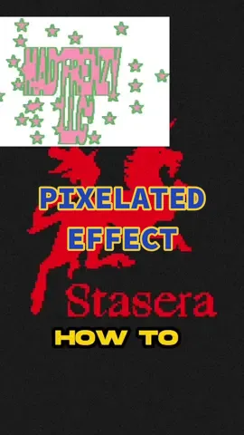 How to do this pixelated effect #photoshop #graphicdesign #brand 