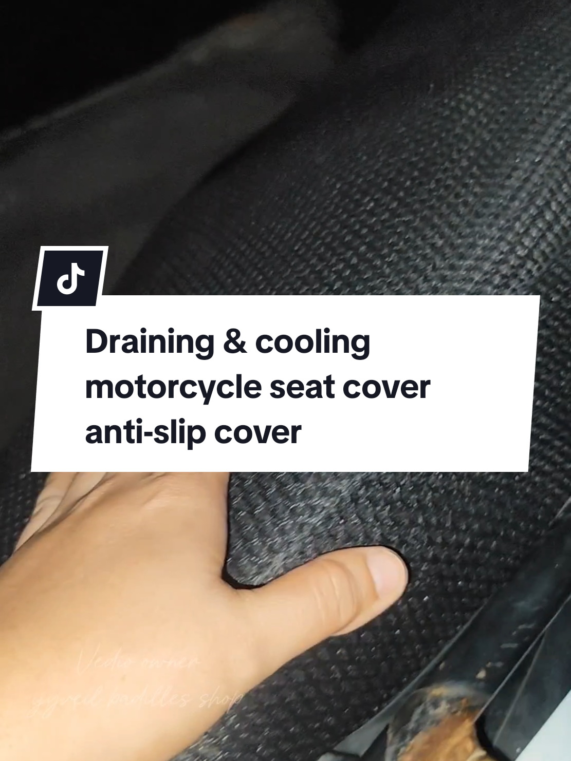 Draining & cooling motorcycle seat cover anti-slip cover #motor cycle seat cover water proof #motorcycleseatcover #motorcycleseatcover #seatcover #antislipmotorcyclecover 