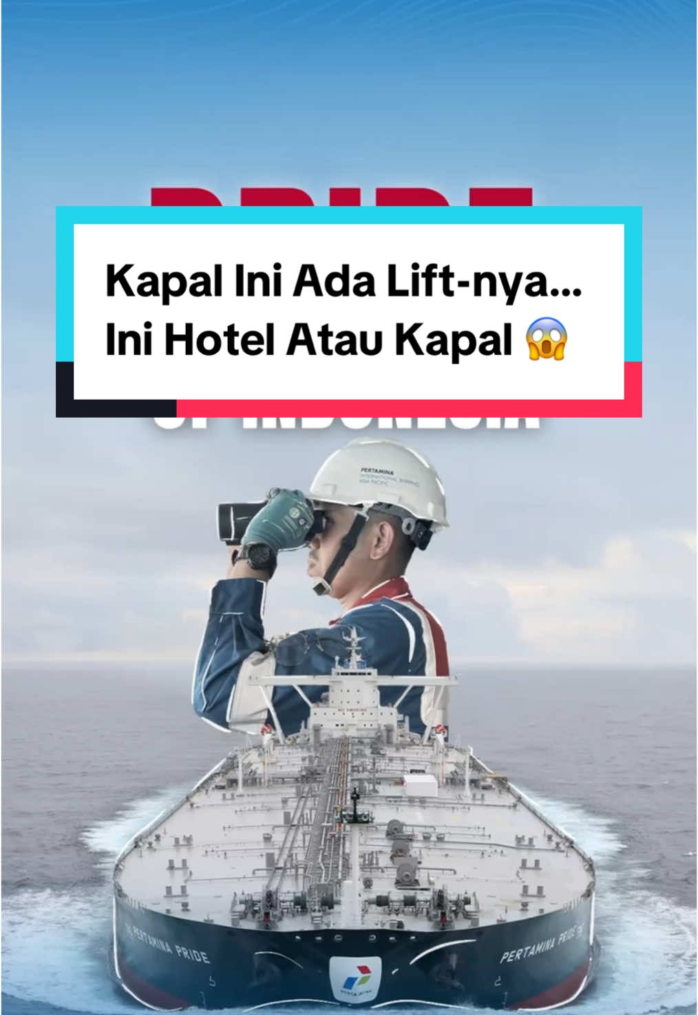 Pertamina International Shipping punya 3 lapangan bola 😱… Serius ini lapangan bola atau kapal 🫵🏻 ??? #P#PertaminaInternationalShipping#B#BerSEAnergiuntuklautEnergizingtheOcean