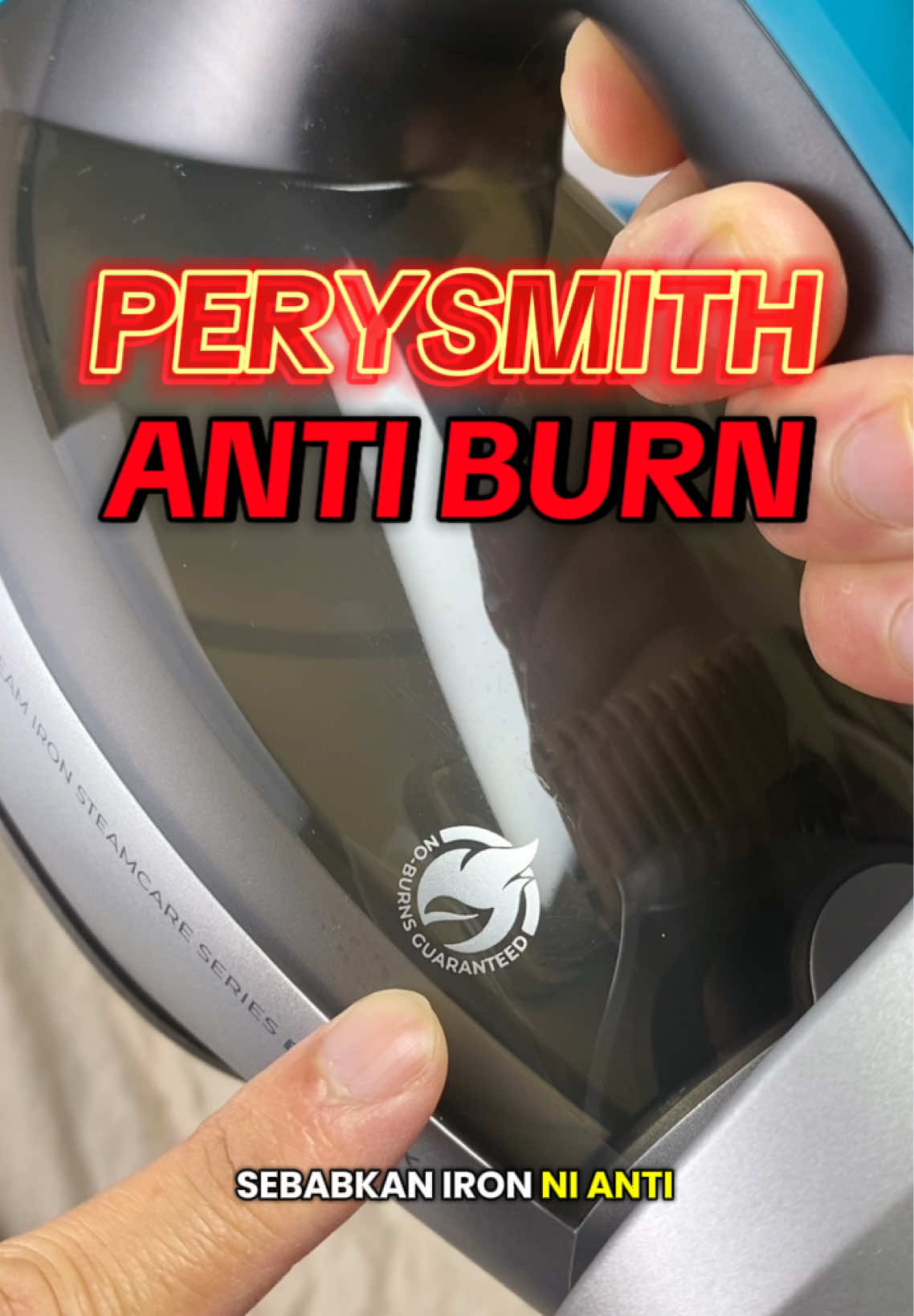 Iron paling best pernah aq review selama nie,iron dari permysmith korang kene beli sbb memang tak berlubangkan baju korang.. #iron #ironsteamer #steameriron 