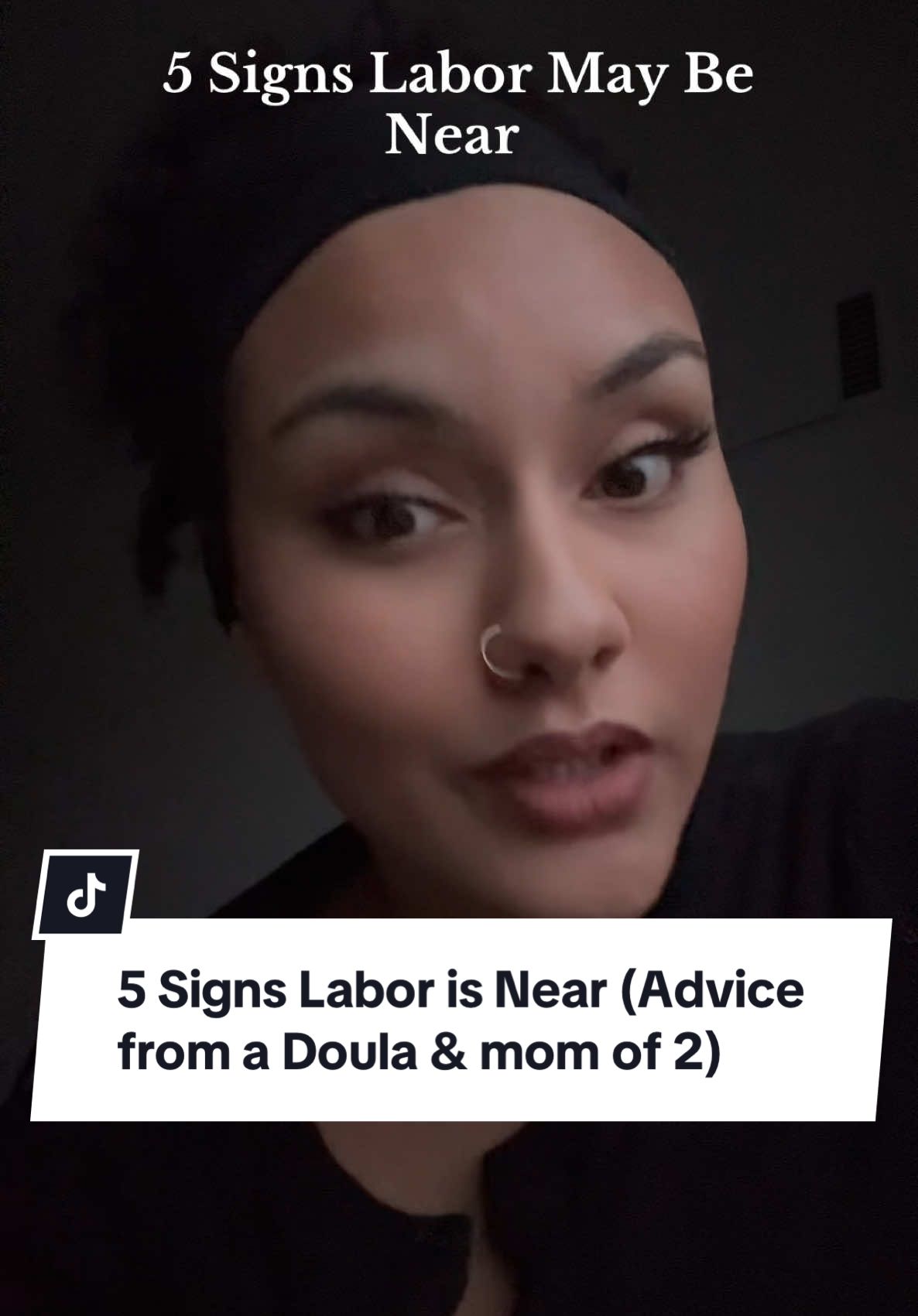 Signs to look for once you’re full term (or getting close)! #firsttimemom #pregnanttiktok #pregnancytiktok #laboranddelivery #pregnant #pregnancy #birth 