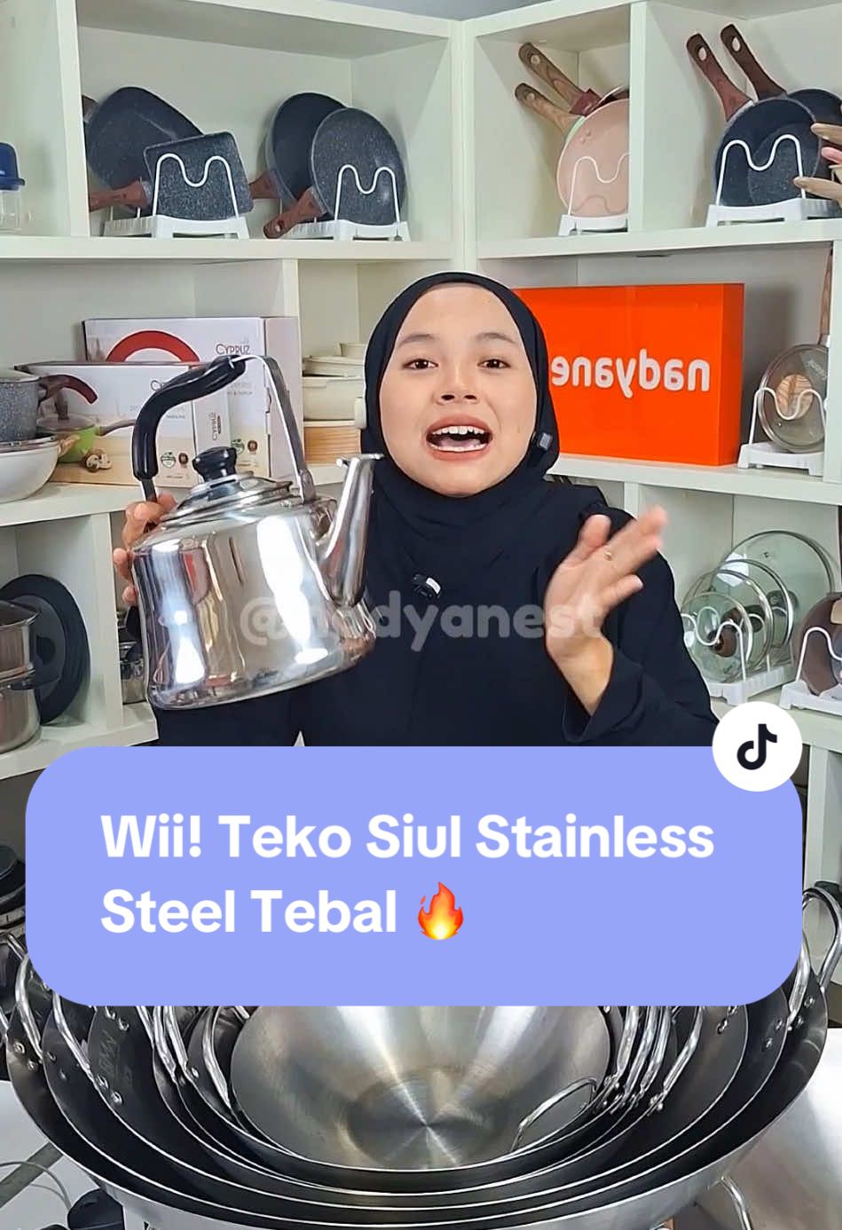 Teko Stainless Steel yang ukurannya tersedia dari 3-7 liter! #rekomendasibarang #foryou #stainlesssteel #stainless #teko #ceret #tekostainless #tekoair