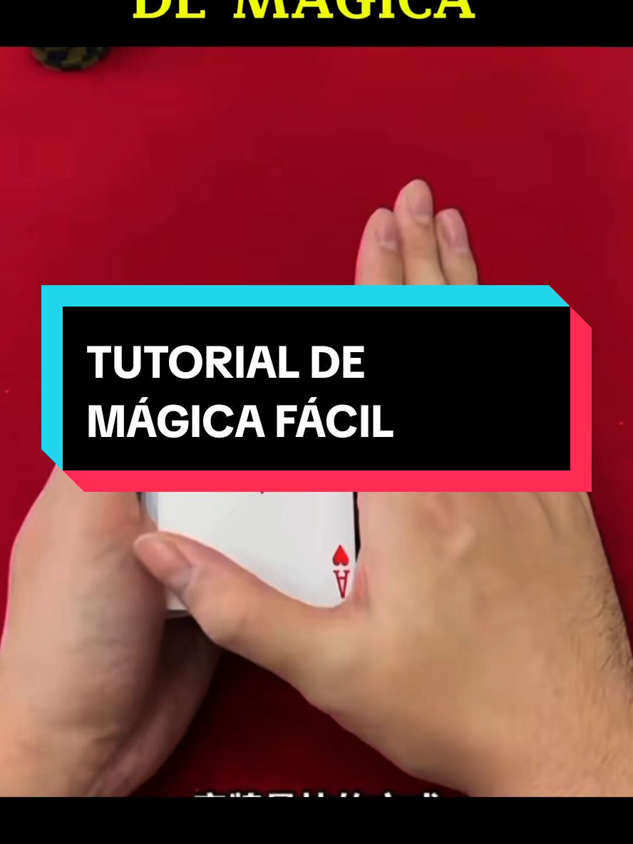 TUTORIAL DE MÁGICA FÁCIL #magictrick #MÁGICA #tricks #magic #magicrevealed 