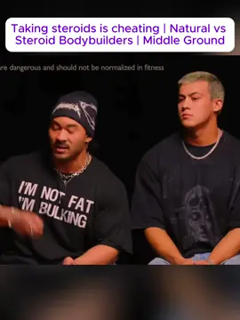 Taking steroids is cheating | Natural vs Steroid Bodybuilders | Middle Ground #First #Responders #Truth #Job