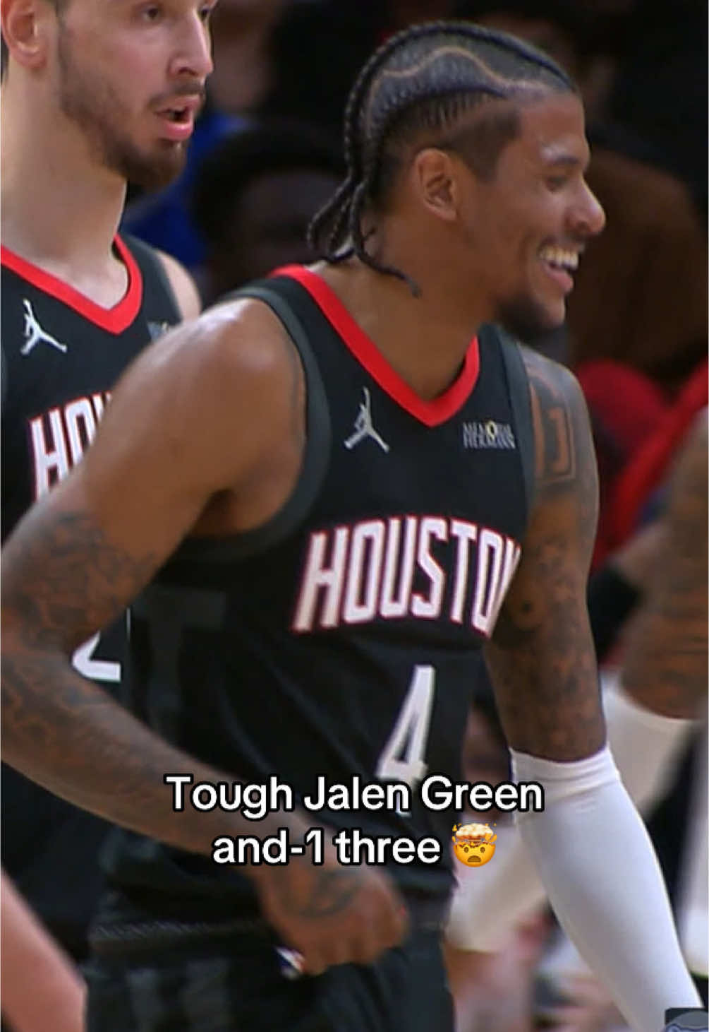 Wild Jalen Green and-1 👀🔥 #NBA #jalengreen #rockets #houstonrockets 