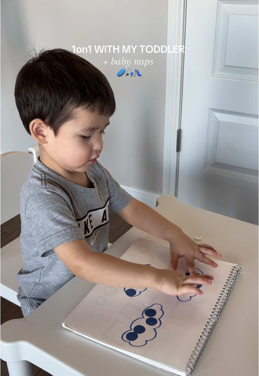 This probably kept us busy a good 30min 💙 I’ll take it.  #mom #MomsofTikTok #sahm #sahmsoftiktok #sahmtok #fyp #momtok #momlife #sahmlife #momof2 #stayathome #moms #morningroutine #dayroutine #stayathomemom
