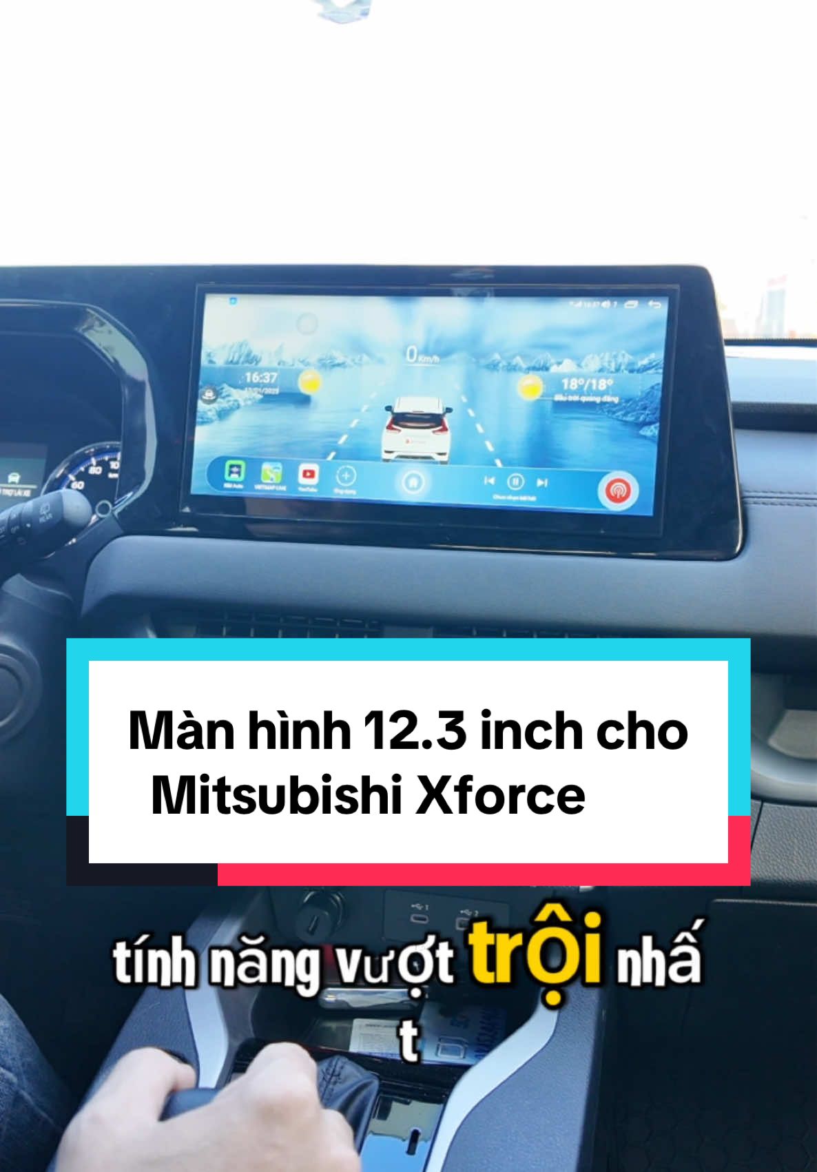 Chiếc màn hình Texpad TX24 12.3 inch siêu đẹp và đầy đủ tính năng 👍 #chungautonghean #doxechuyennghiep #nangcapxe #texpadtx24 