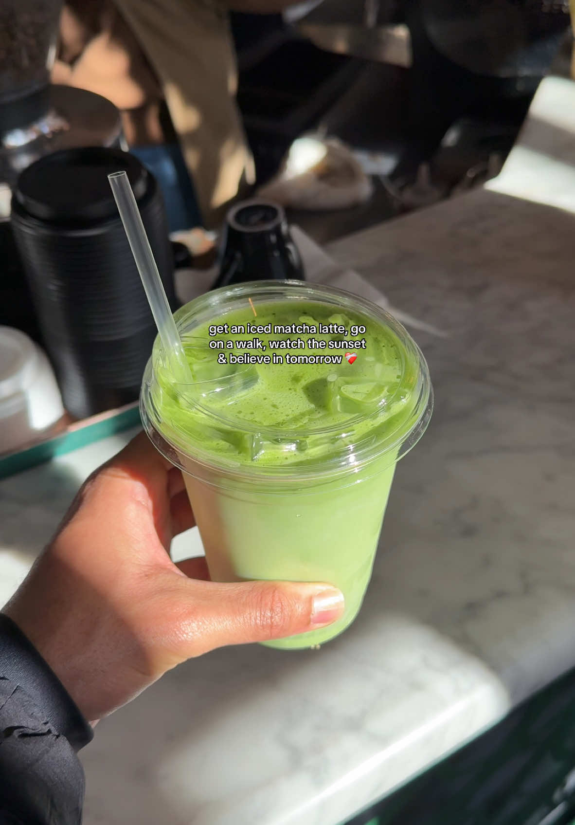 give yourself grace through it all & let yourself heal when times are tough ❤️‍🩹 #SelfCare #wellness #healthylifestyle #selfcarecheck #matcha #matchalatte #matchatok 