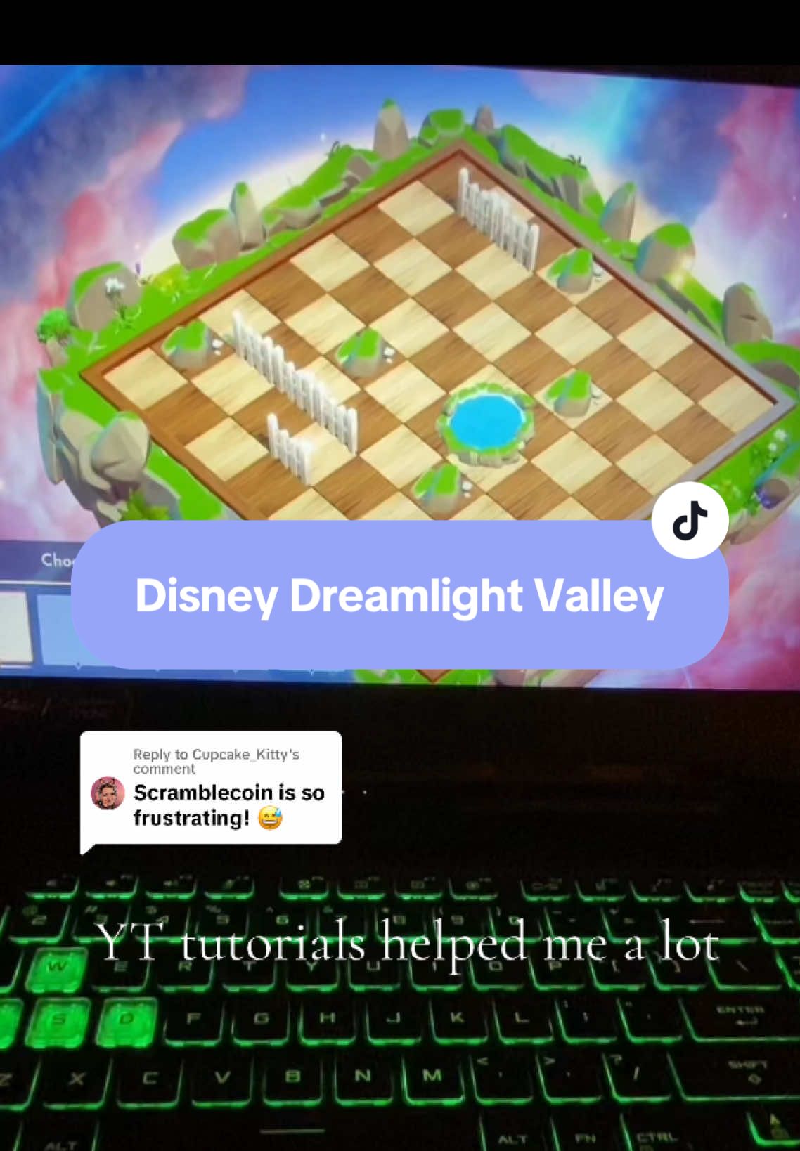Replying to @Cupcake_Kitty and the blue little guide box help a lot as well@Disney Dreamlight Valley #DisneyDreamlightValley #dreamlightvalley #ddlv #dlv #cozygaming #GamerGirl #gamertiktok 