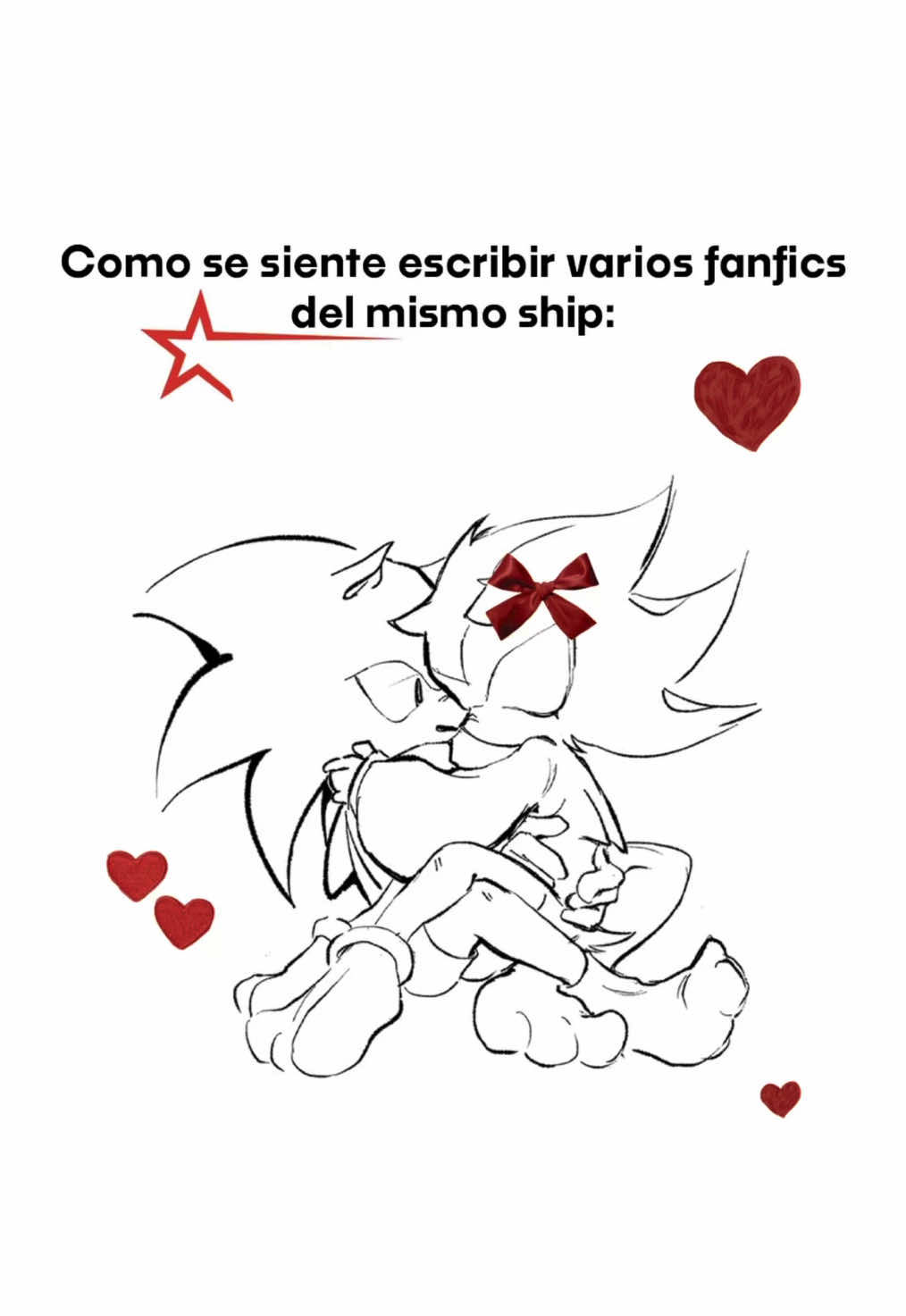 Amo cada una de mis historias, amo poder escribir sonadow y hacer que en cada una su amor sea lo más vivaz.❤️ No importa cuánto escriba, ellos simplemente se volverán a encontrar. ❤️  . #fanfic #shadonic #sonadow #fanfiction #sonadowangst #shadowthehedgehog❤🖤 #sonicthehedgehog #sonadow🏳️‍🌈💣🔥 #fanficangst #wattpad #sonadowforever 