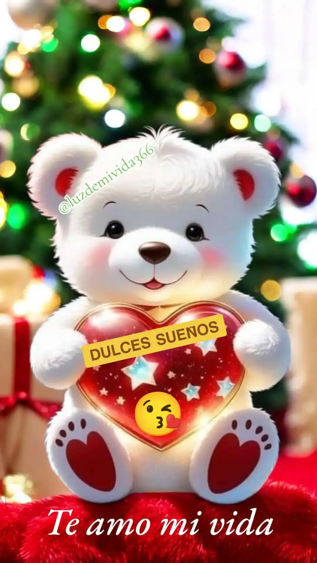 dulces sueños 🥰#luzdemivida366 #💞 #videosdeamor #videomusical #videosparadedicar #creadordecontenido #videosparadedicar #❤❤ #reilybarba #amordelbueno 