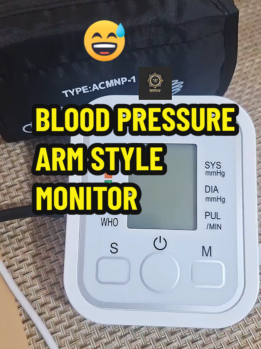 Original Electronic Blood Pressure Arm Style #bloodpressure #healthy #healthmonitor #heartrate #medicine 