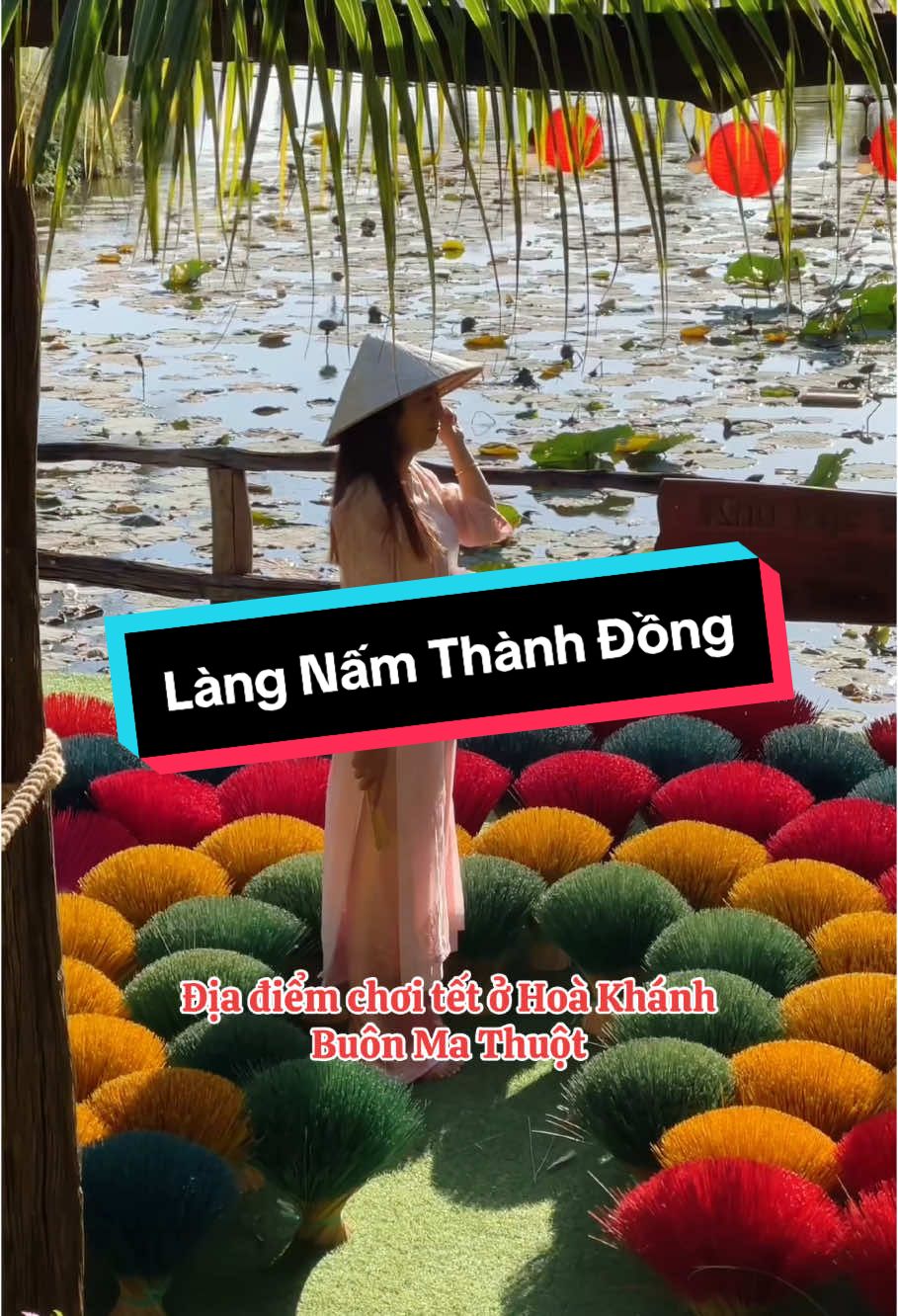 Một địa điểm chơi tết ở Hoà Khánh #BuonMaThuot Làng Nấm Thành Đồng #Bmt  #47travel #BuonMaThuotTravel #ReviewBuonMaThuot #47daklak♥️ #diadiemcheckin 