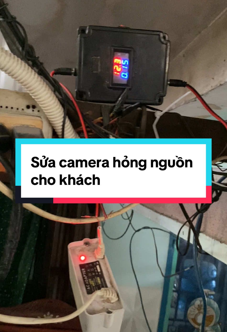 Nhiều lúc thấy đơn giản mà tốn thời gian với nó ghê á… Đi về 80km chỉ để thay cục nguồn cho khách… Nhưng đó cũng là trách nhiệm mình phải làm, đã nhận tiền thì phải có trách nhiệm, dù chuyện j sảy ra đi chăng nữa. #truccamera #tantruccamera #lapdatcameradian #lapdatcameragiare #lapcameraquansat #camerabinhduong #lapcameratphcm #lapdatcamerathuduc #lapdatcamerabienhoa #lapdatcameraquan9 #lapdatcamerabinhduong #cctv 