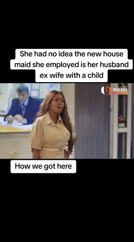 She had no idea the new house maid she employed is her husband ex wife with a child#howwegothere #viral #nollywoodmovies 