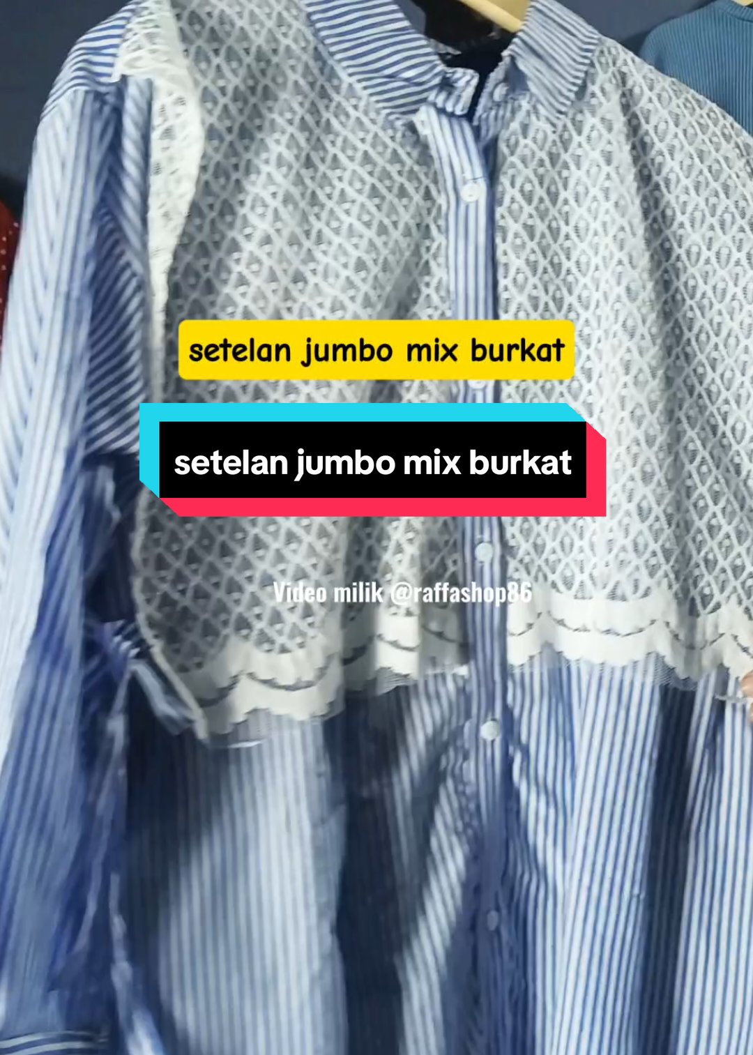 setelan jumbo mix burkat, setelan wanita #pakaianwanita #setelanwanita #onesetmurah #setelanmurah #fashion #cuantanpabatas 