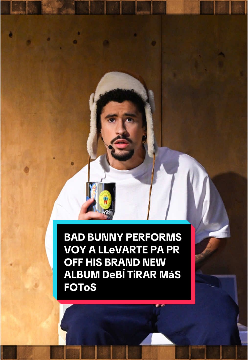 @Bad Bunny performs VOY A LLeVARTE PA PR off his brand new album DeBÍ TiRAR MáS FOToS! #FallonTonight #TonightShow #BadBunny #BadBunnyOnFallon #DeBÍTiRARMáSFOToS #DtMF 