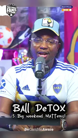 Watch the FULL BALL DE TOX - 5 Big Weekend Football Matters VIDEO  NOW via link in bio 📺 🔥 🗣️ 😅  #naijafootball #tiktoknigeria #naijatiktok #sportsontiktok #levelupafrica