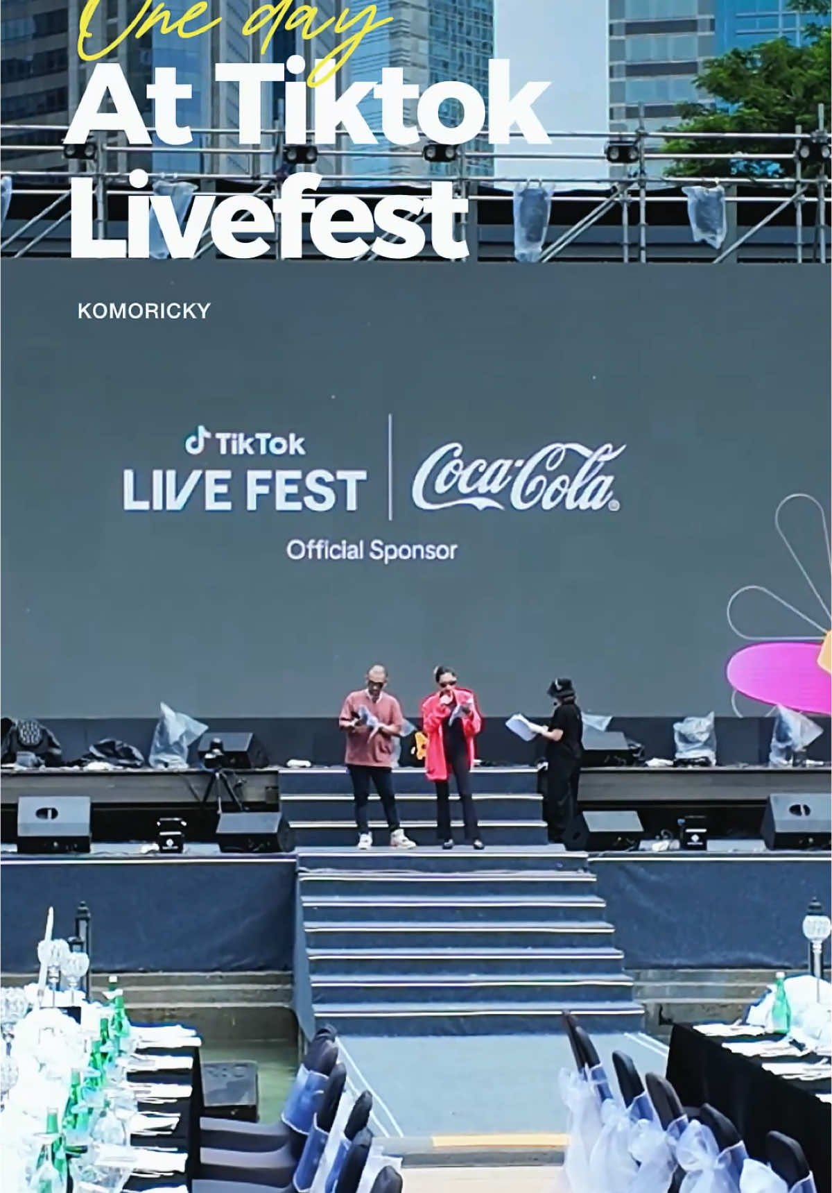 TIKTOK LIVEFEST sekali lagi selamat buat kreator live yg sudah menang..!!! Tahun depan harus gw yang menang nih, kalo ngk MC lagi😃👌 dan thxs so much @TikTok LIVE Indonesia 🔥🔥🔥