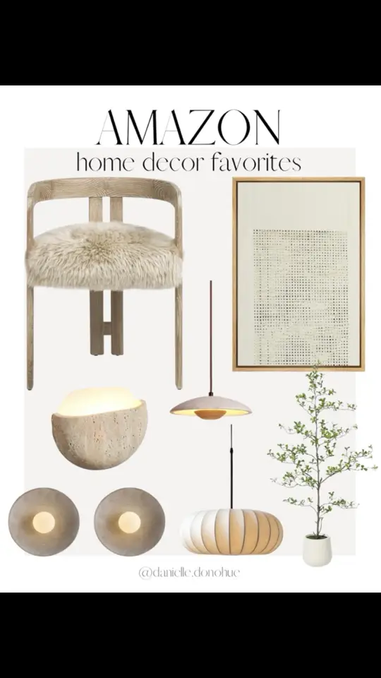 All items are LINKED in my profle AND in comments below🔗  Home decor favorites #interiordesign #homedecor #amazonhome