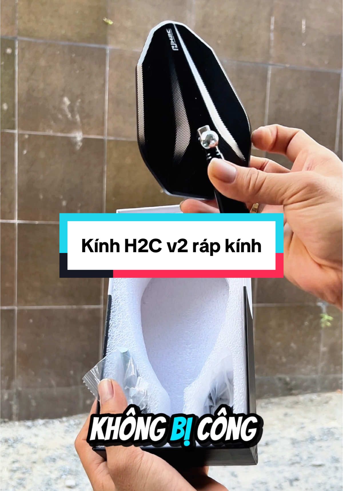 kính h2c v2 #kinhh2cv2 #kinhxemay #xuhuong 