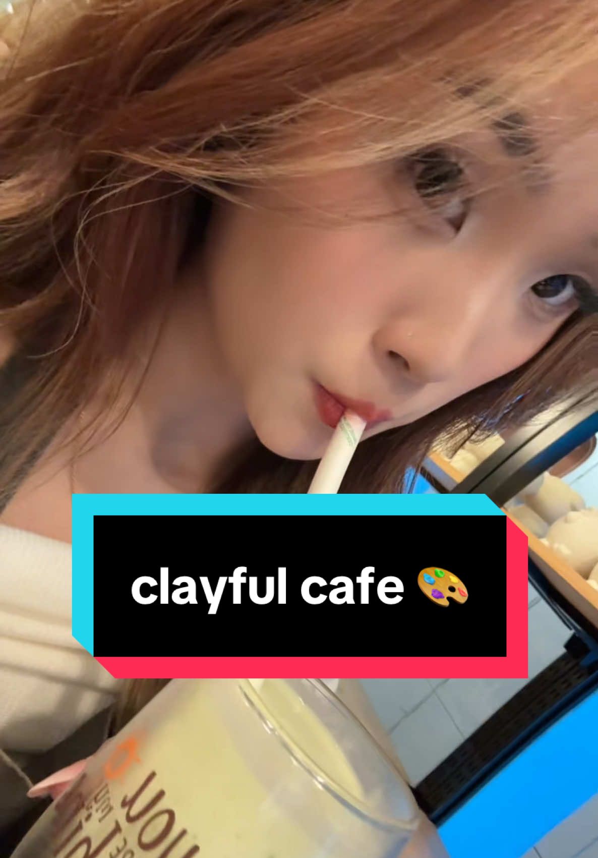 if you see this it’s a sign to bring your partner to clayful cafe ! ೃ⁀➷ #clayfulcafe #sgcafe #fyp #sgtiktok #dateideas #funactivities 