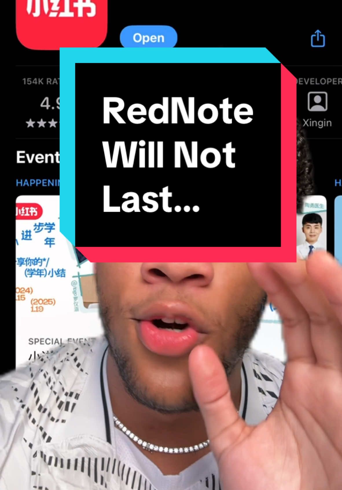 Why Red Note can’t replace TikTok #carterpcs #tech #techtok #techfacts #tiktokban #rednote 