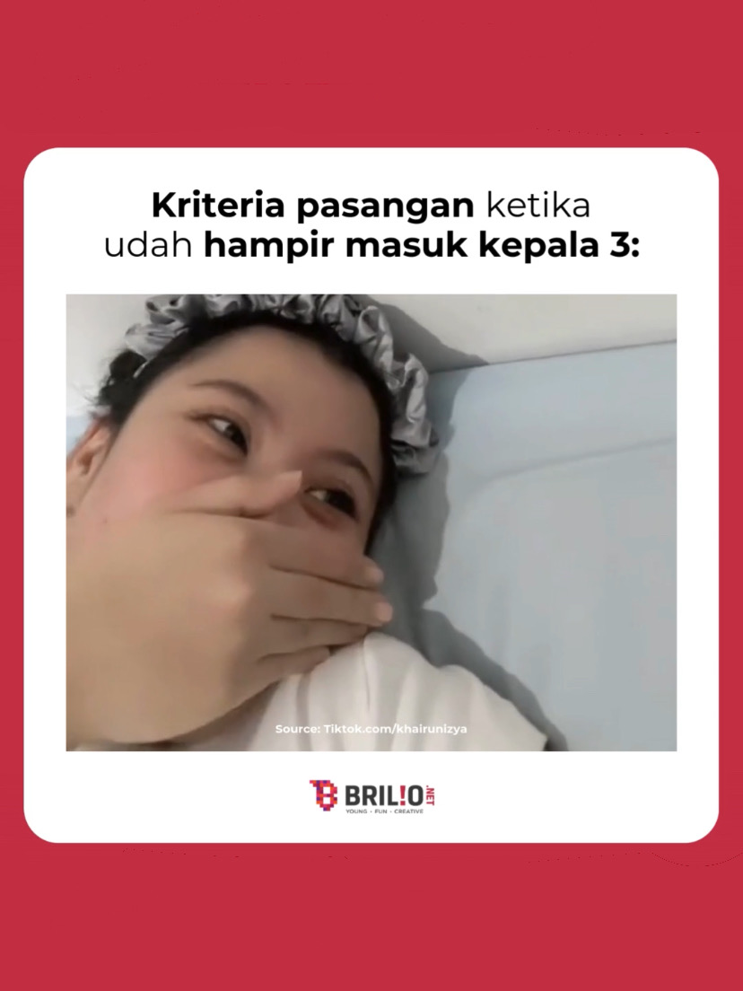 Umur segitu emang lagi pasrah-pasrahnya WKWKWK😭😭❤️❤️❤️ #BriLate #BrilioRelate #Brilio #Brilionet #Meme #Ngakak #Kocak #VideoNgakak #VideoKocak #VideoLucu #MemesDaily #MemeIndonesia #BrilioMeme #MTPertamina #Jodoh #Nikah #Pasrah #PengusahaTambang #fyppp #fyp