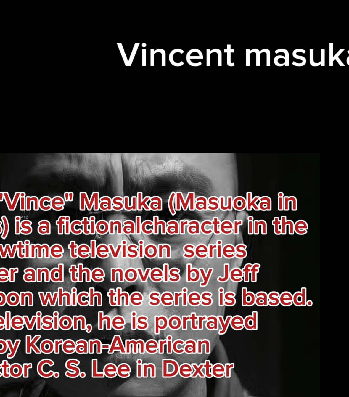 #dexter #dextermorgan #masuka #vincemasuka #aftereffects #averageamerican #edit #sfx #ae #editor #viral #fyp 