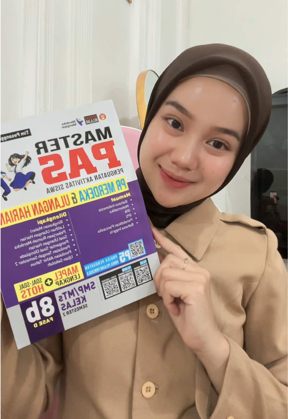 Buku MASTER PAS (Penguatan Aktivitas Siswa) PR Merdeka & Ulangan Harian dari @Yrama Widya tersedia untuk Fase B Kelas 7,8,9 SMP/MTs ✨✨