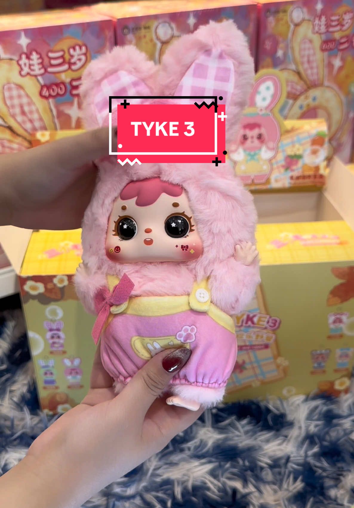 Em mới về mã TYKE 3 xinh xẻo #xuhuongtiktok #chisoo #arttoy #blindbox #fypシ゚viral #tyke3 