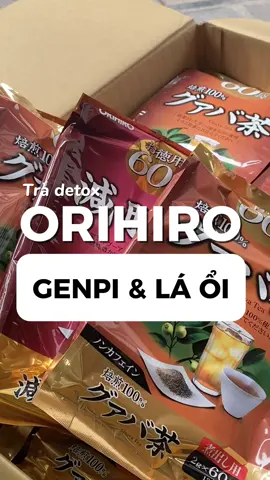 Trà genpi và trà ổi hỗ trợ detox mà khách hàng rất yêuu đây ạ #myphamhb #my_pham_hb #genpi #detox #orihiro 