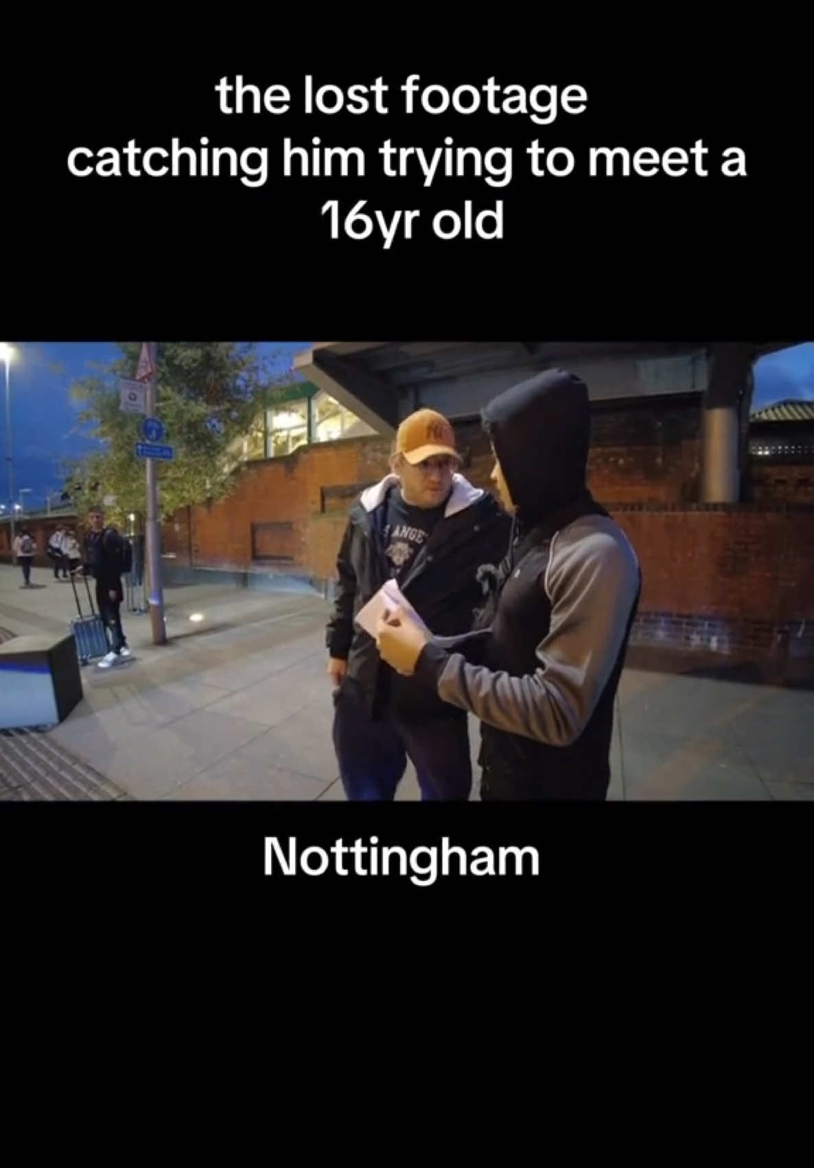 full story👉 man came from Birmingham to meet a 16 year old at the time of filming this this was our first one and should have said below 16 as that is the legal age in the uk however we still walked him to the police station and as we did he tried to delete and wipe his phone people watch your child no matter what age this was wrong we lost alot of the footage and things he was saying and madness that was going on but we hope the police found everything and we know this guy will never come back to nottingham ##caught##edp445##nottingham##fyp##agtubeofficial##blowthisupforme