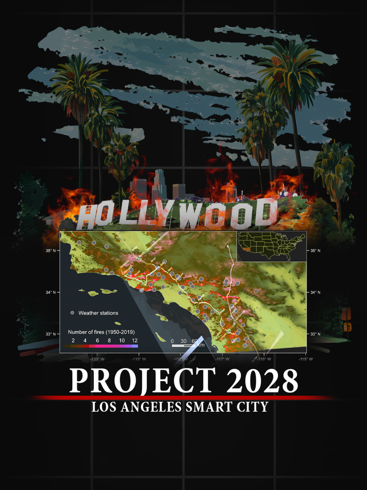 Theory of Los Angeles Hollywood Wildfire 🤯😱 #theory #wildfire #losangeles #hollywood #malibufire #project2028 #californiafire #diddy #pdiddy 