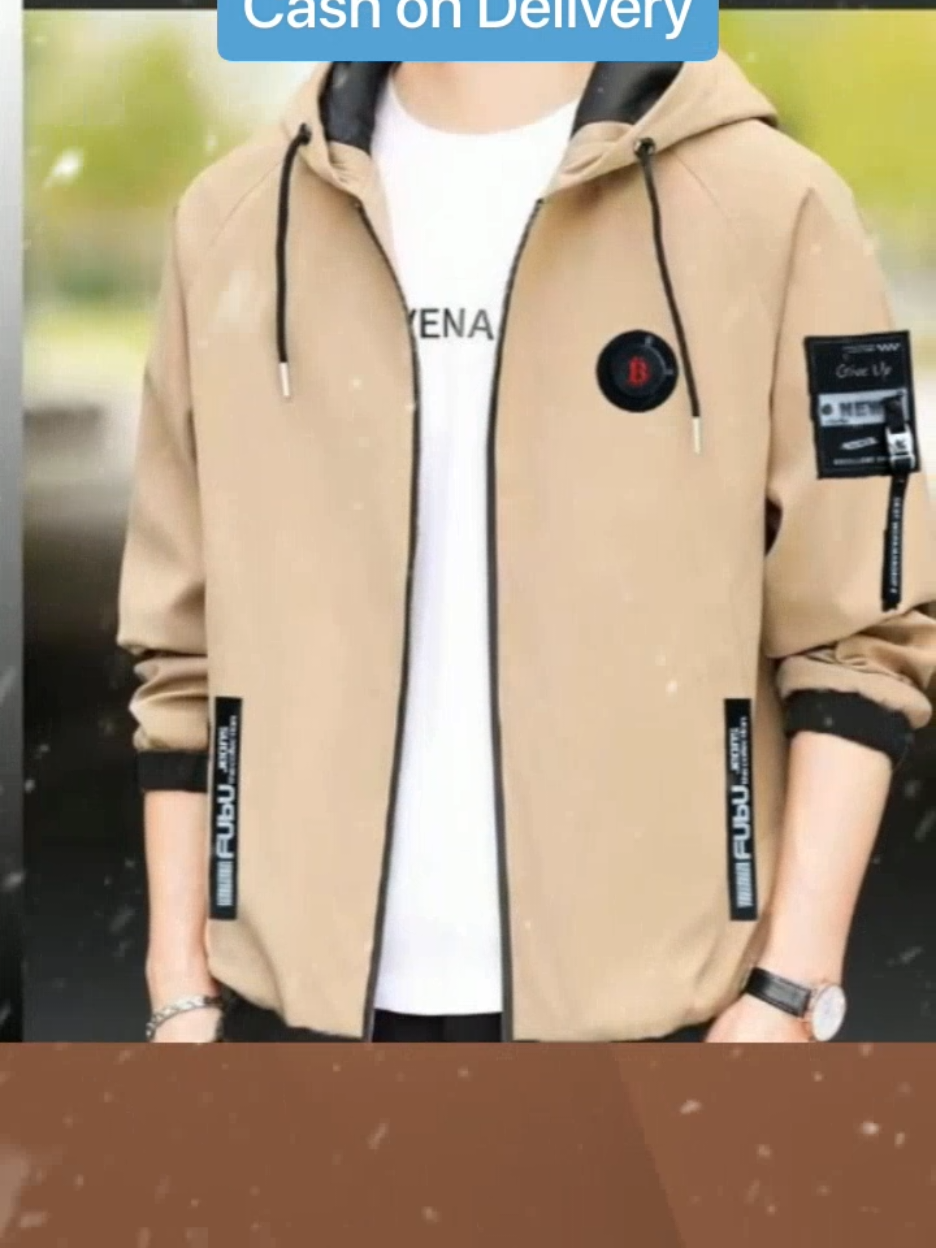 New Bomber jacket unisex with hood casual korean new design /plain fashion trendy classic bomber jacket Only ₱295.00!#new #casual #fashion #jacket #design 