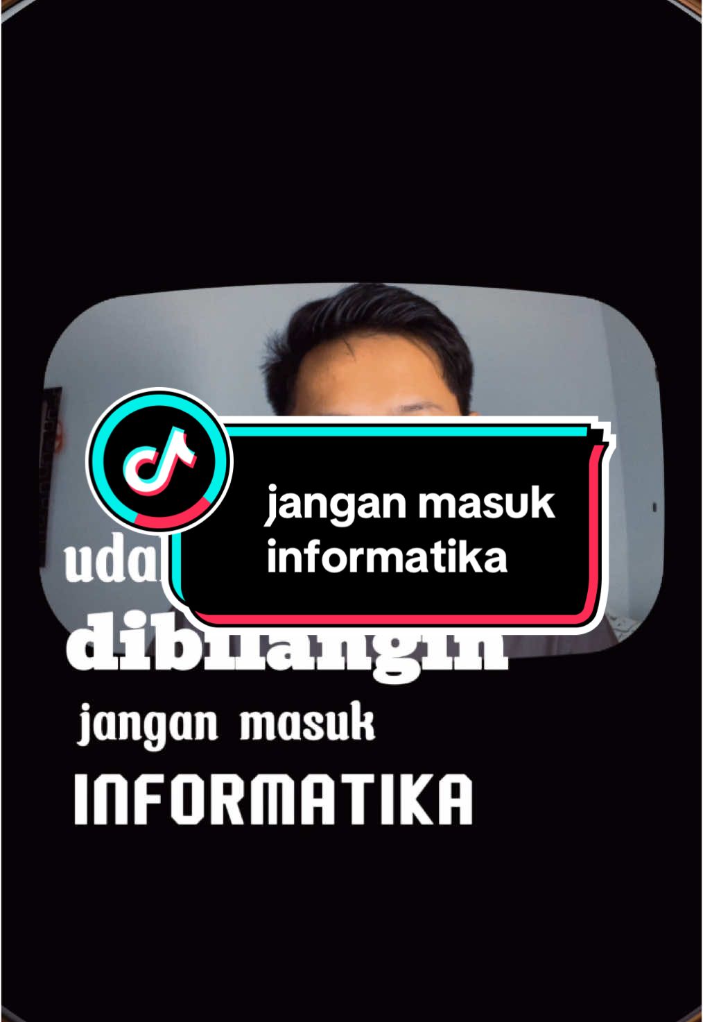 kalau udah terlanjur masuk, yaudah deh kelarin sampe lulus dan rasakan sensasi nya 😋 #informatika #programmer #kampus 