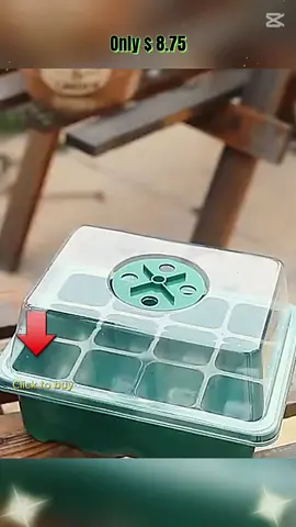 Plant Germination Tray with USB-Powered Grow Light 🌱 | Reusable Seed Germination Tool Set for Home Gardening 🏡 | Adjustable Humidity Seed Starter Tray #gardentools #seedsstarter #homegarden #plantgermination #growlight