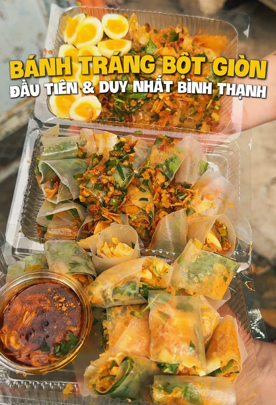 Bánh tráng trộn bột giòn đầu tiên ở Bình Thạnh #phucphungphinh #banhtrangtron #banhtrangmohanh #binhthanhangi #doclasaigon 