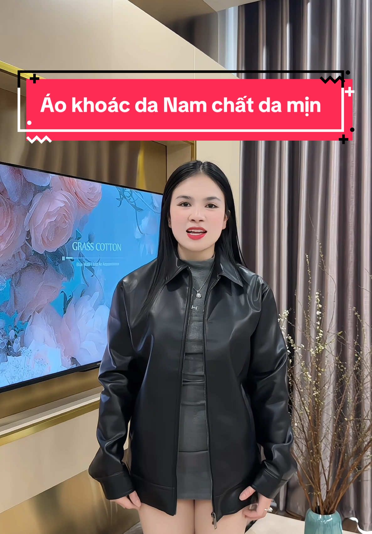 Áo khoác da Nam chất da mịn