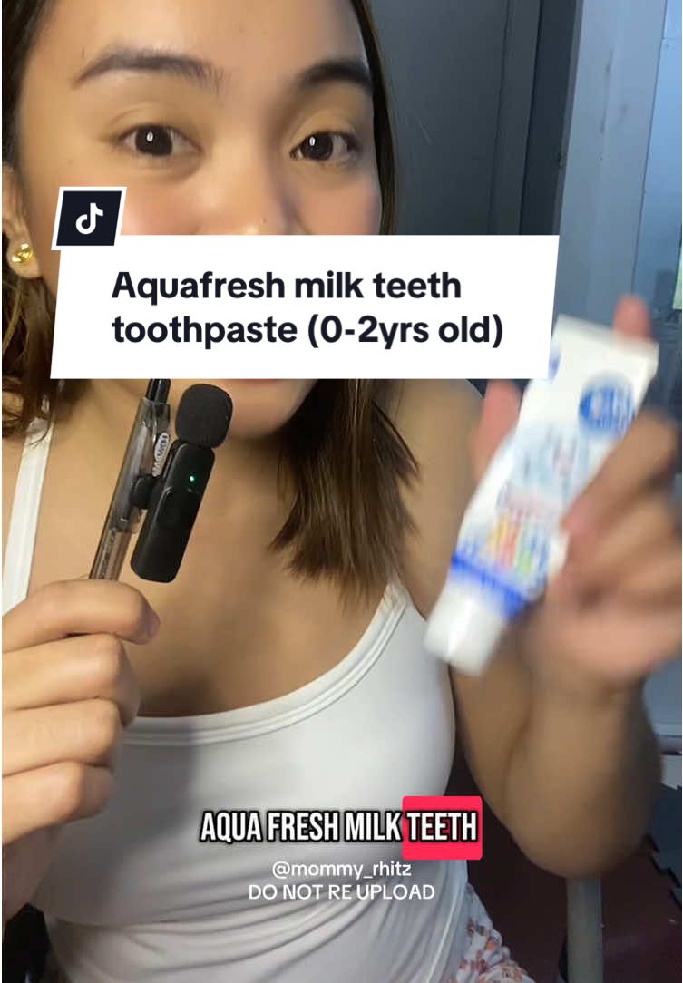 Finally mga mommies and daddies nag re stock na po si seller nitong ating AQUAFRESH MILK TEETH TOOTHPASTE for 0-2 years old . Paunahan tayo sa stocks mommies and daddies 🥰♥️ #aquafresh #aquafreshmilkteeth #aquafreshmilkteethtoothpaste #toothpasteforbabies #oralcare #oralhealthcare 