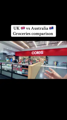 Australia vs uk groceries prices #australia #uk #comparison #ausuk #ukaus #livinginaustralia #lifeinaustralia #price #compare #lifeinyoukay #costofliving #coles #vlogging #Vlog #fyp #foryou 