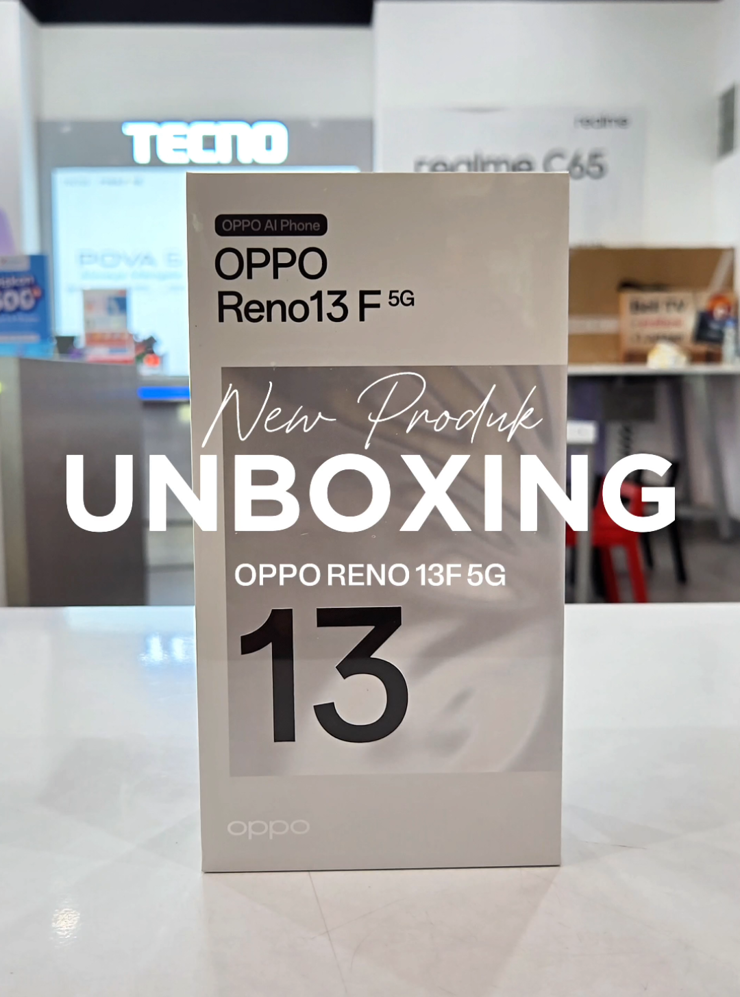 Unboxing Oppo Reno 13F 5G!! 👌 #kangoppo #oppo #opposelfie #fyppppppppppppppppppppppp #oppoindonesia 