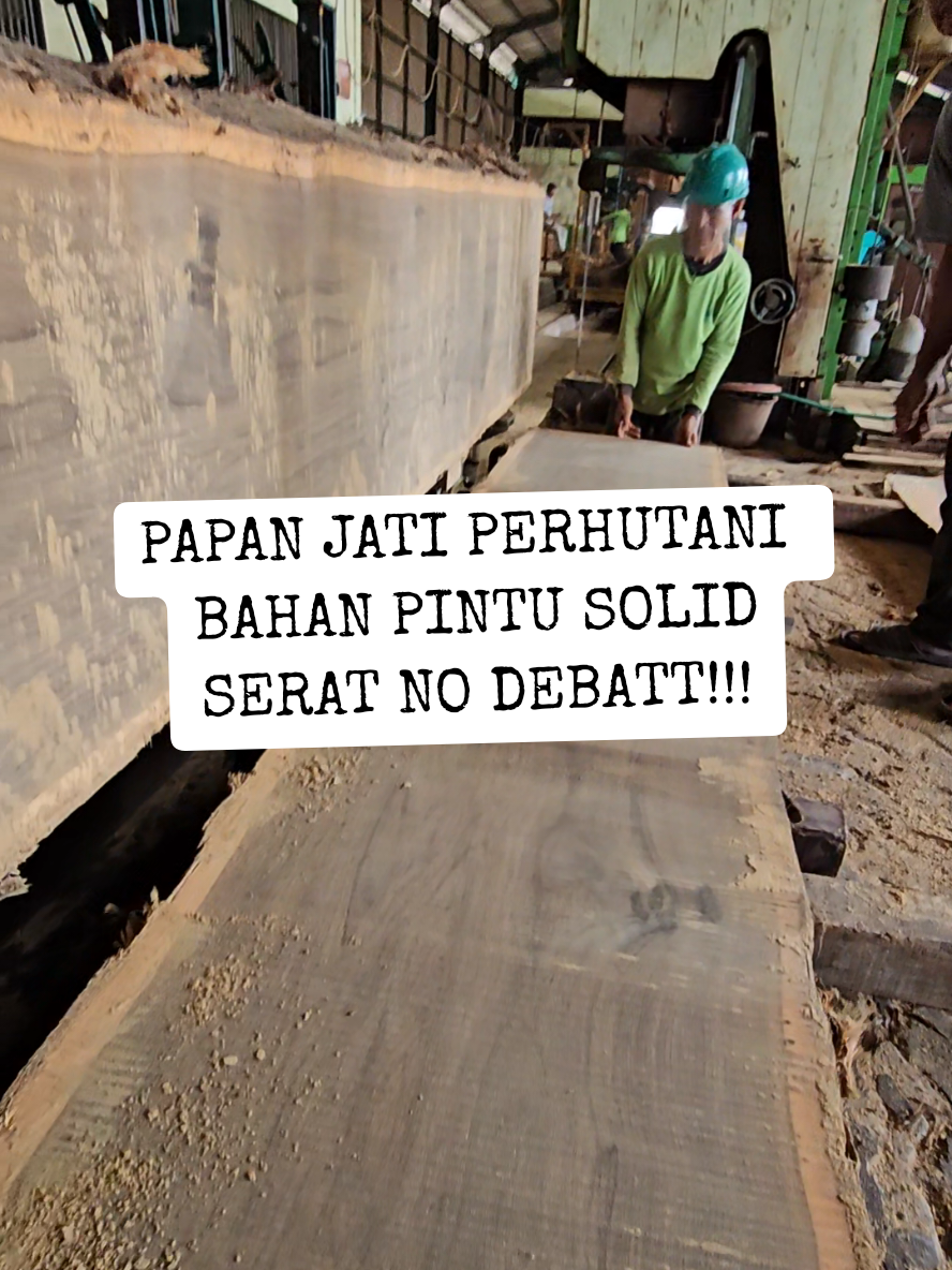 JATI PERHUTANI BAHAN PAPAN PINTU SOLID#jatinugroho #kayujati #jatiperhutani #monster #kayu #gergajikayu #videogergajikayu #pintu #pintusolid #pintukayu #papan 