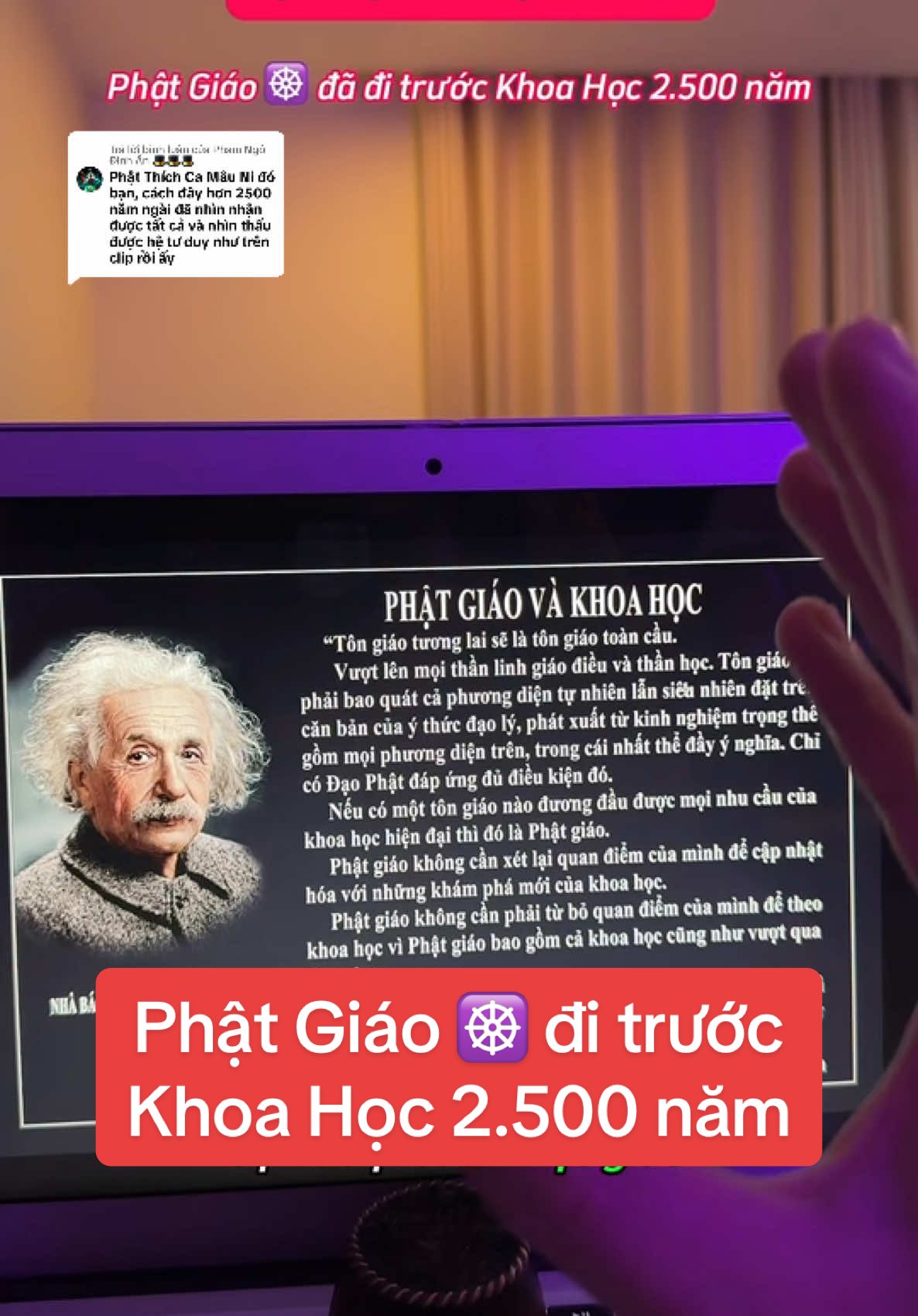 Trả lời @Phạm Ngô Đình Ẩn 🎩🎩🎩 Phật Giáo đã đi trước khoa học 2.500 năm #bacsilac #bacsilacthien #thien #phatgiao #phatphap 